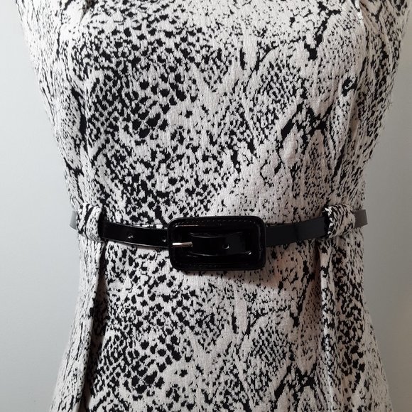 Calvin Klein Snakeskin Dress Size 4 - Picture 3 of 6